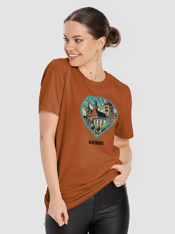 Bella+Canvas Supersoft T-Shirt | AI Design Oldenburg city product image (1)