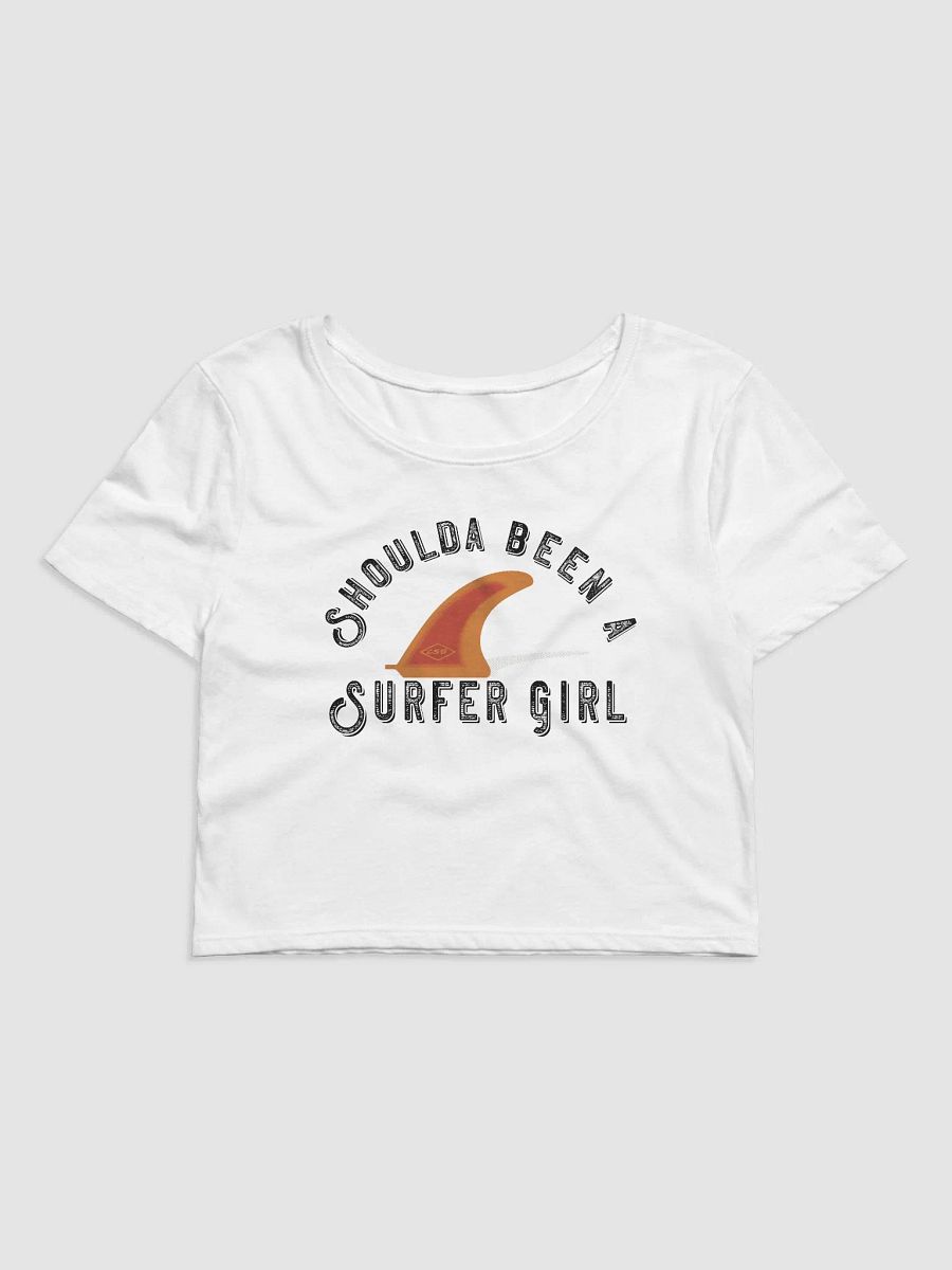 Shoulda Been a Surfer Girl Bella Canvas Crop product image (4)