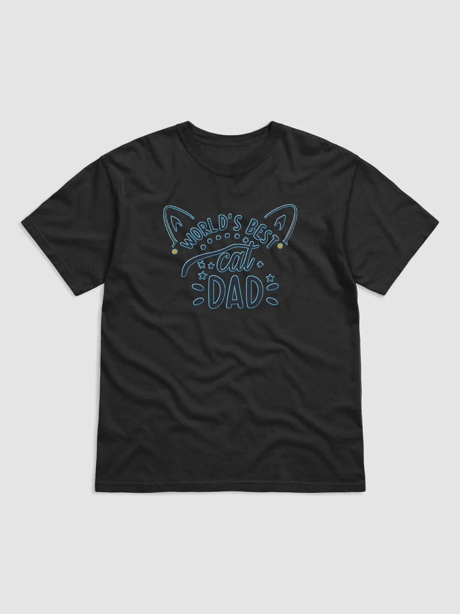 World's Best Cat Dad T-Shirt product image (1)