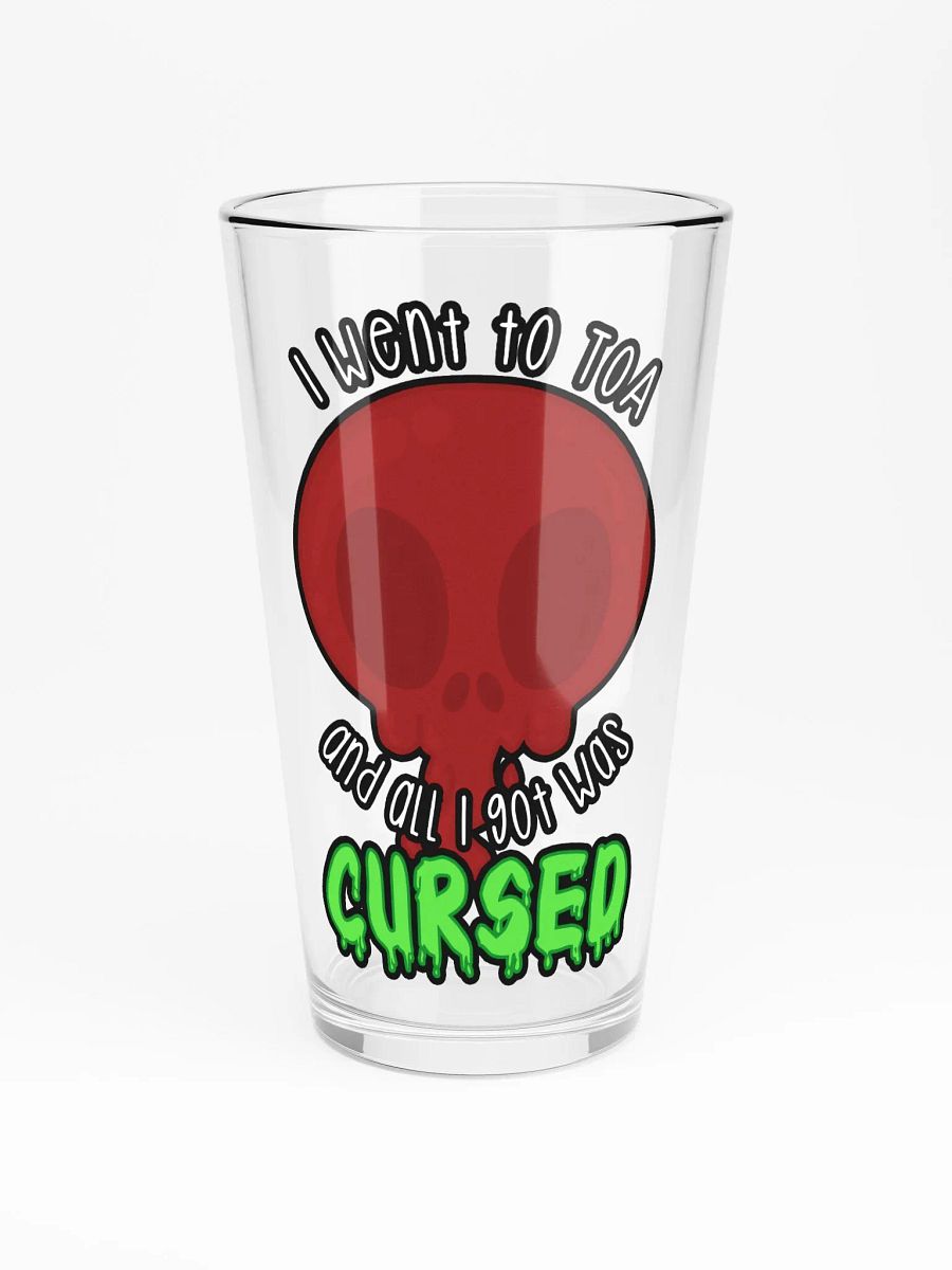 All I Got Was Cursed - Death Knight - Pint Glass product image (3)