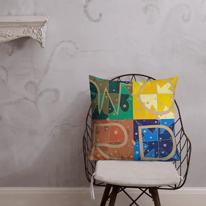 Word Pillow (2-sided) product image (3)