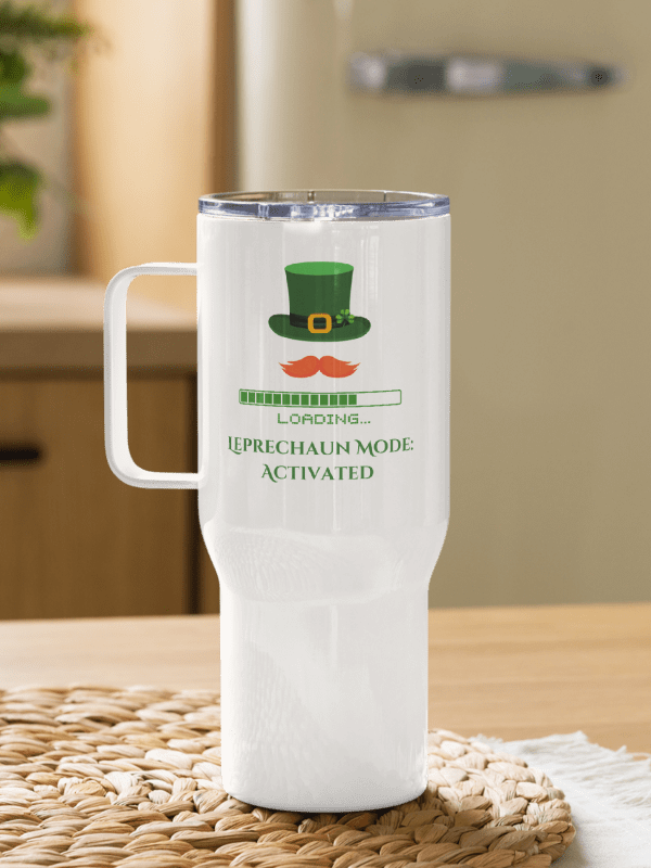 Leprechaun Mode Activated Travel Mug product image (3)