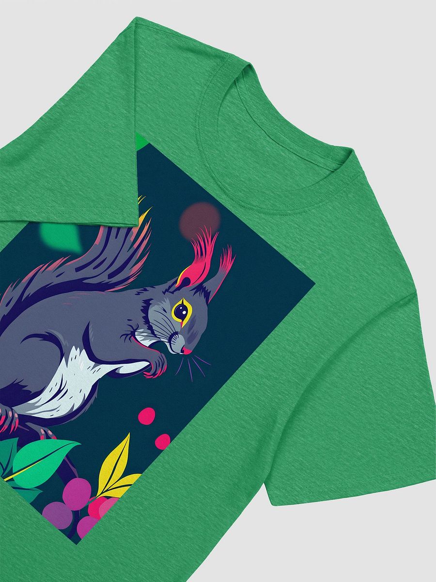 Vibrant Squirrel Illustration Unisex T-Shirt product image (3)