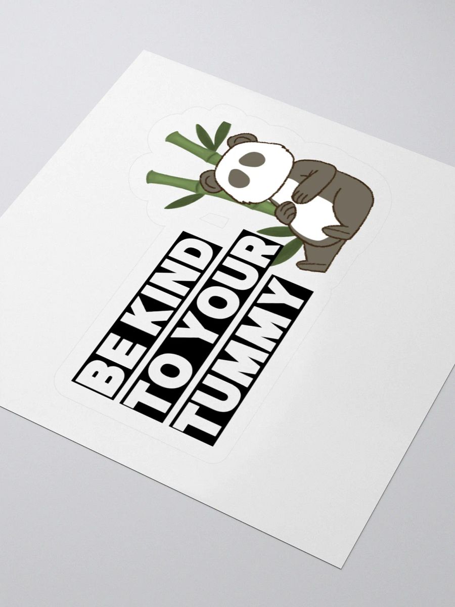 Be Kind To Your Tummy Panda Stickers product image (10)