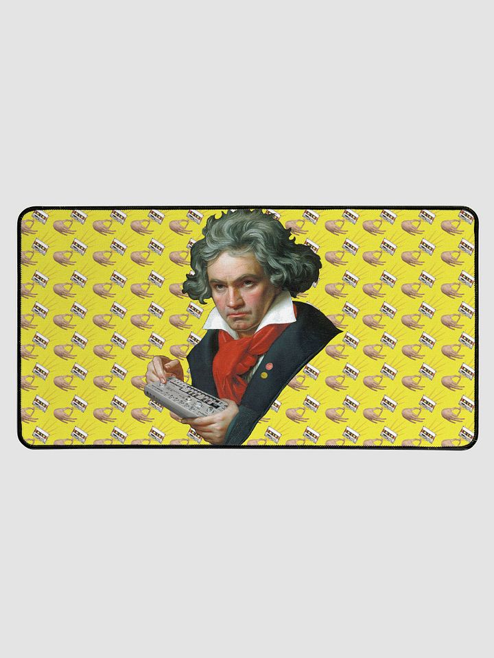 Roland van Beethoven by Frank Fonik, Techno EDM Desk Mat product image (1)