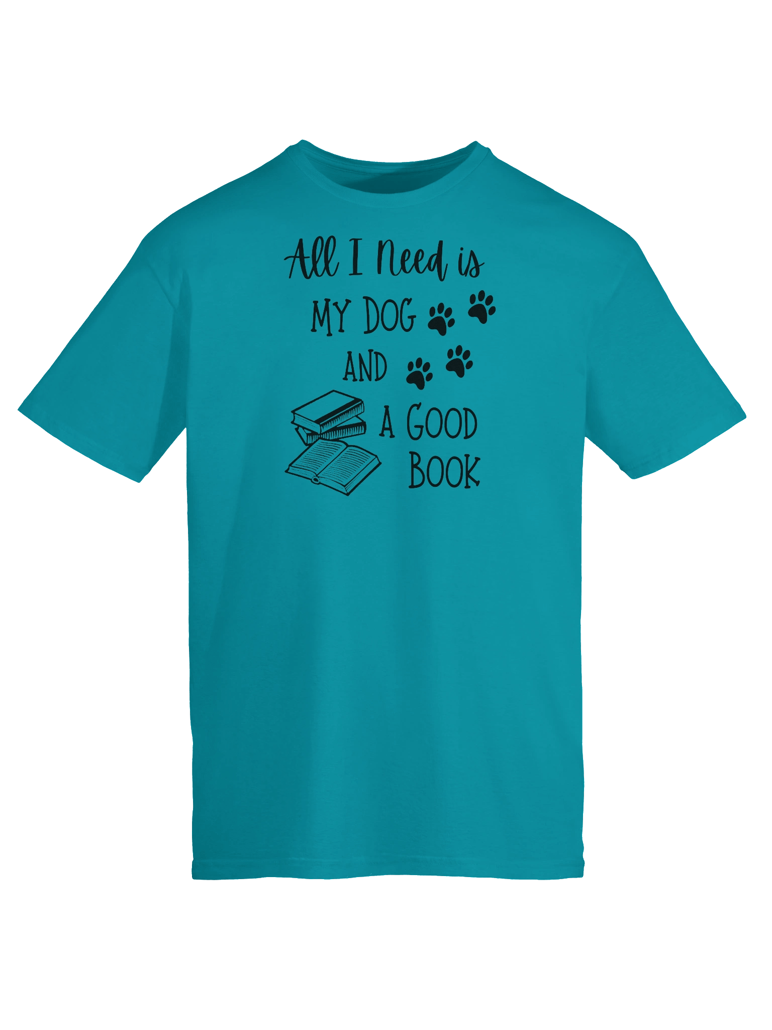 All I Need Is My Dog And A Good Book T-shirt product image (27)
