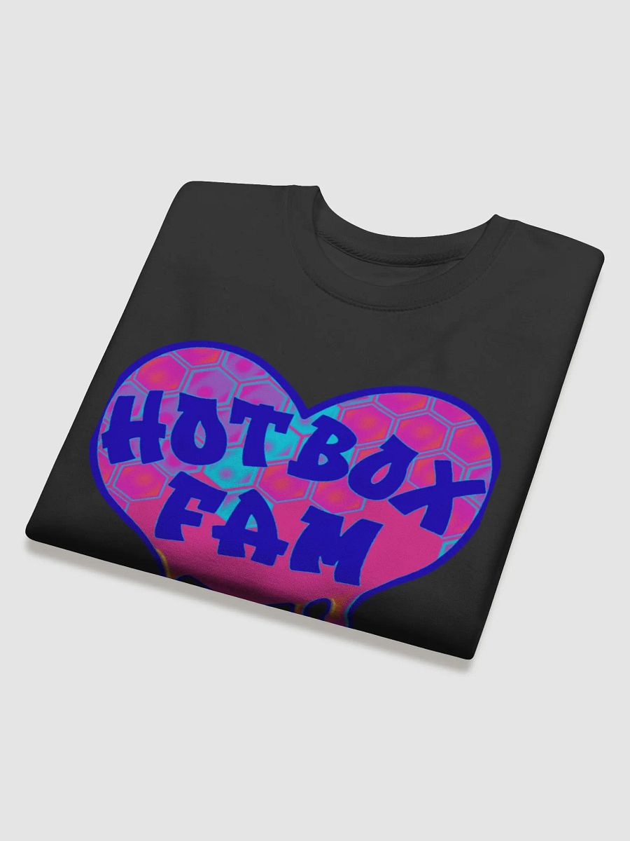 UNISEX HOT BOX FAM COLOR POP HONEY COMB LOGO SWEAT SHIRT product image (23)
