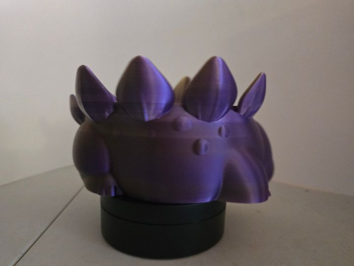 Purple to Gold Stego Yarn Bowl 3D printed 🐑 product image (1)