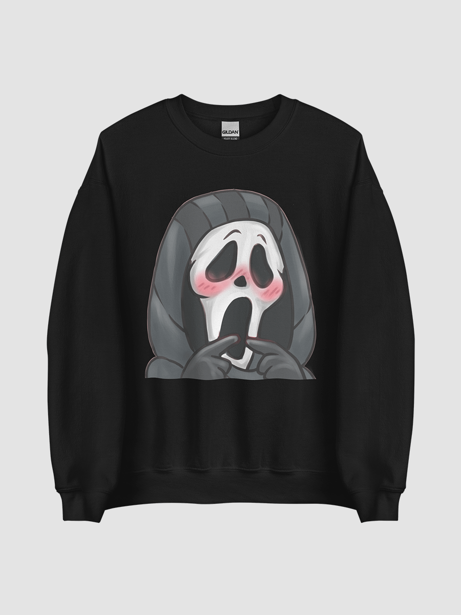 [Ghostface UwU] Unisex Crew Neck Sweatshirt product image (2)