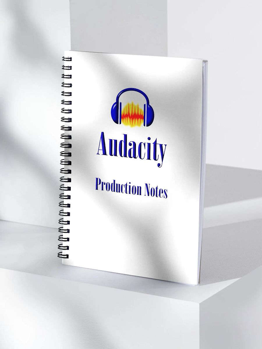 Audacity Retro Spiral Notebook product image (4)