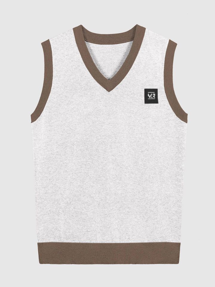 Knitted V-Neck Vest product image (3)