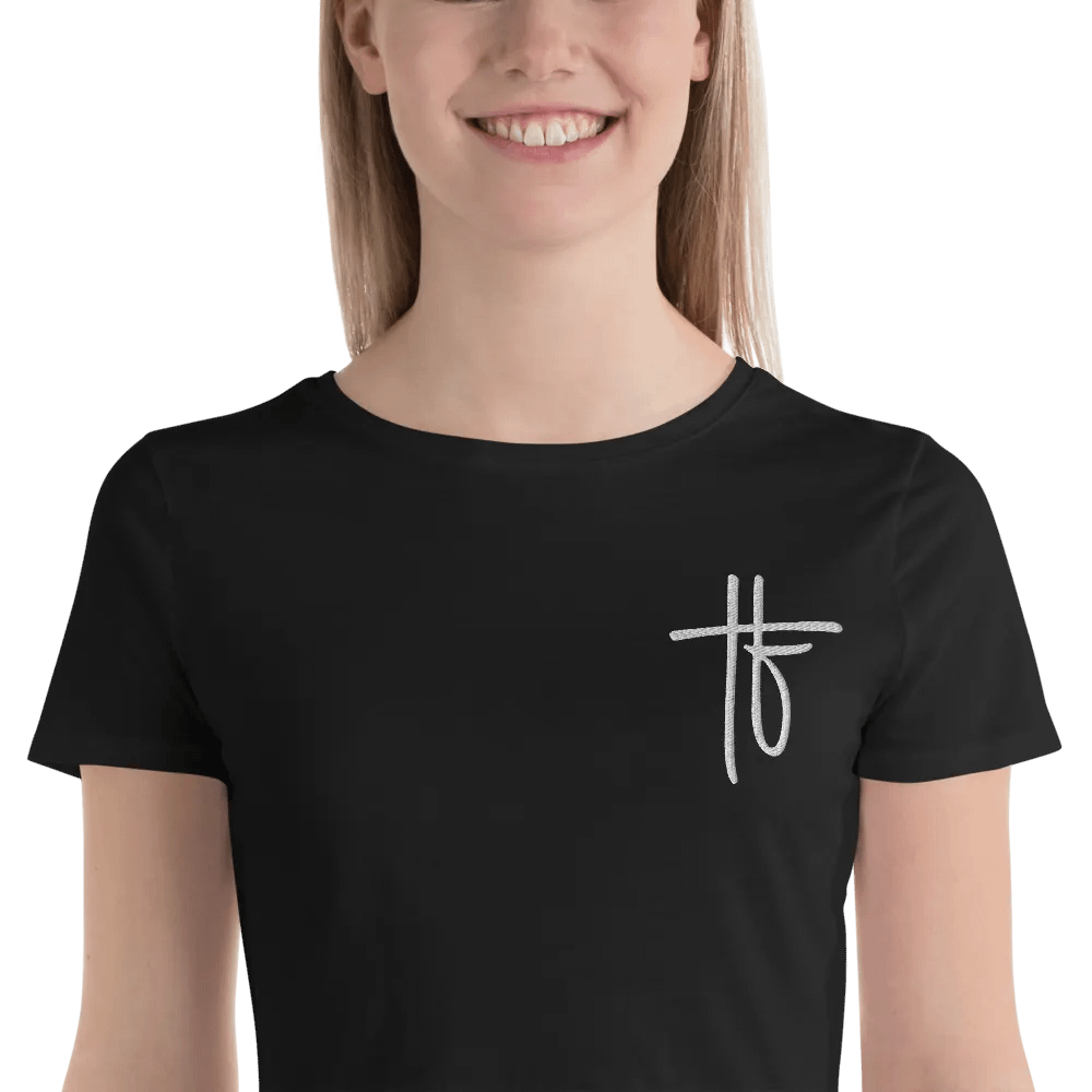 TF Embroidered Bella+Canvas Women's Crop Tee product image (4)