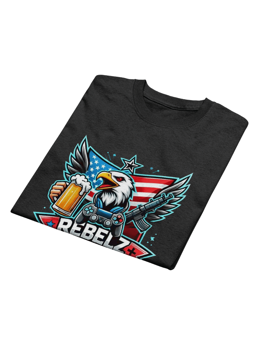 Rebelz169 Distressed Logo T-Shirt product image (48)