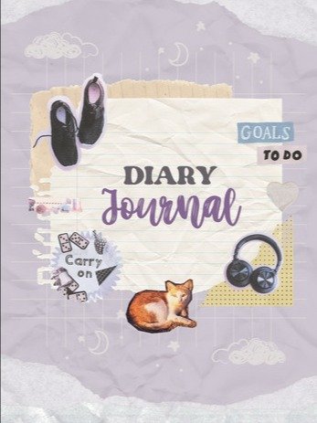 Goals To Do Retro Diary Journal product image (1)
