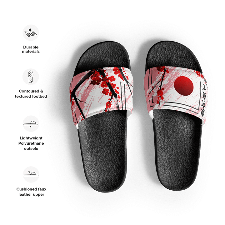 Blossom Burst Sakura - Women's Slides Pink product image (2)
