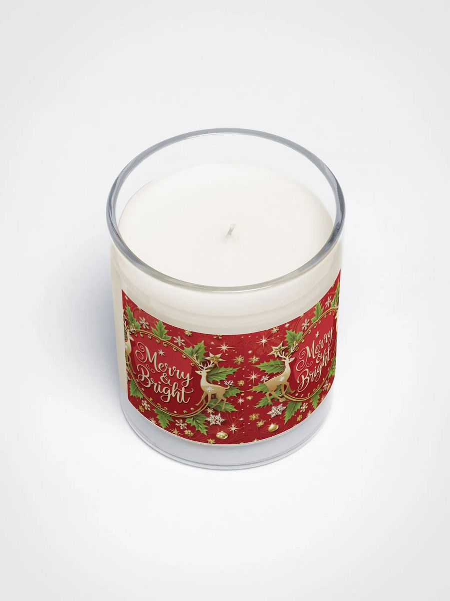 Merry & Bright Festive Soy Wax Candle product image (3)