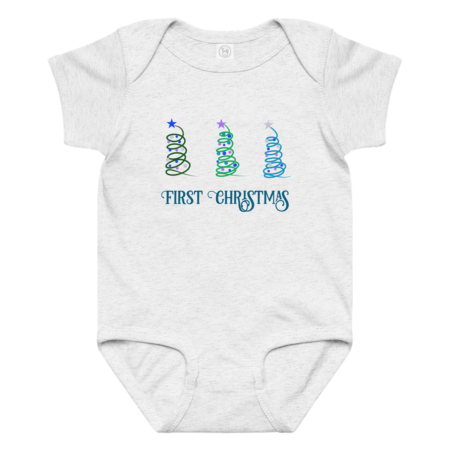 First Christmas Tree Trio Baby Bodysuit product image (4)