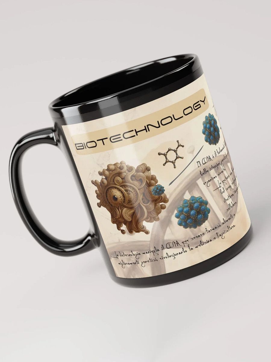 Biotechnology Mug, Science Lover Gift, DNA biotech, Science Lover Gift, biotechnologist, science style, lab life, student gift, phD product image (1)