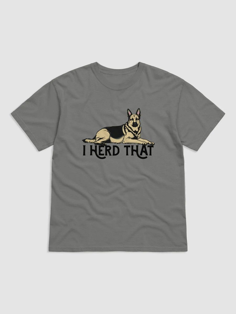Custom - I Herd That German Shepherd | Funny T-Shirt for GSD Paw-rents product image (12)