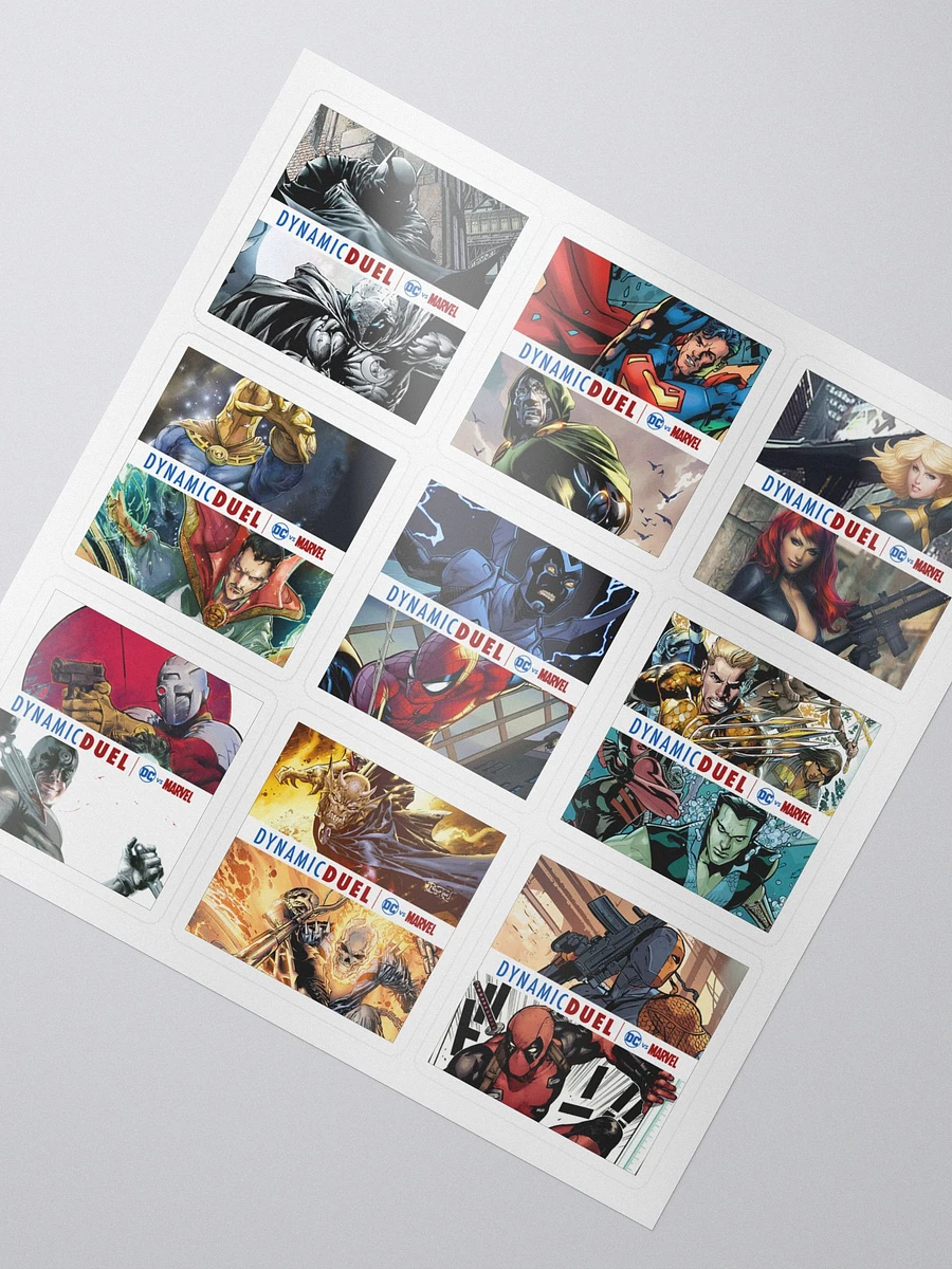 Dynamic Duel Episode Cover Stickers - Series 1 product image (2)