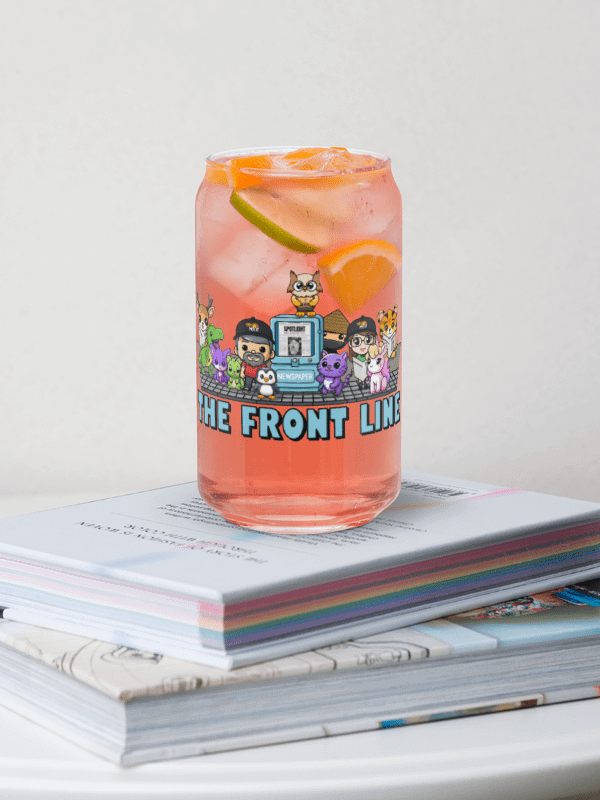 The Front Line - Can Shaped Glass product image (1)