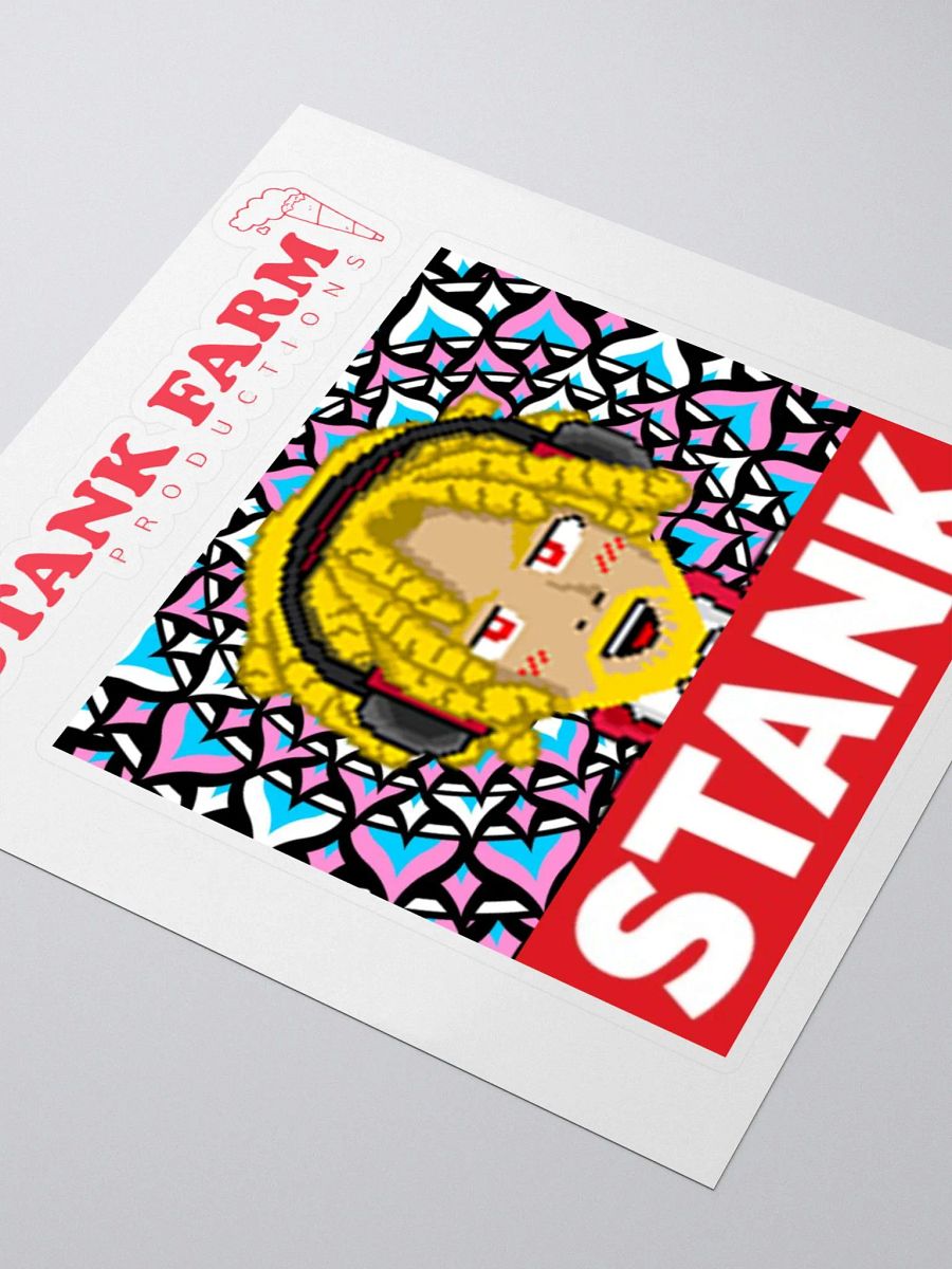 Pixelated Soundwave Kiss Cut Stickers product image (6)