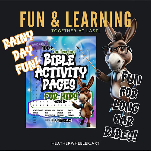 100+ Challenging Bible Activity Pages for Kids ages 8 and up.