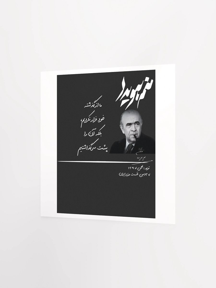 Manam Hoveyda - Paper Poster product image (2)