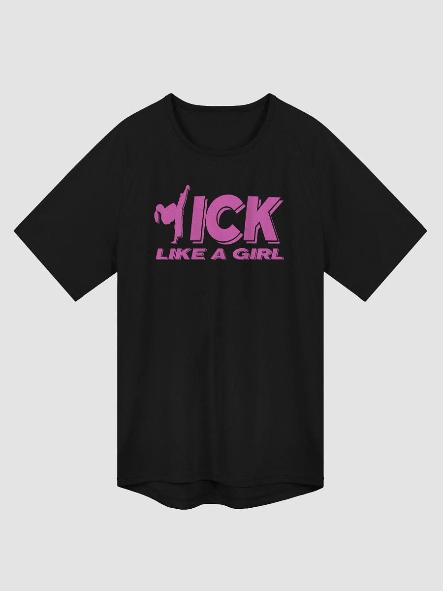 Kick Like a Girl Martial Arts Unisex Sports Jersey T-Shirt product image (1)