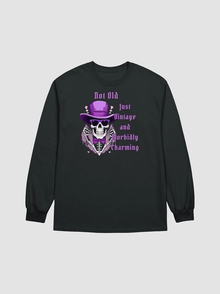 Vintage & Morbidly Charming Long Sleeve Tee product image (1)