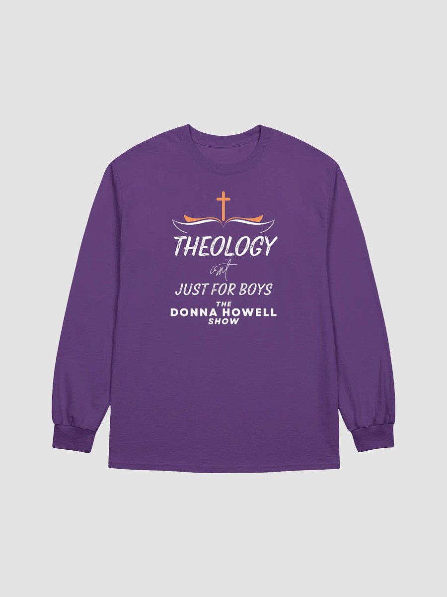 Theology Isn't Just for Boys Long Sleeve Tee product image (2)