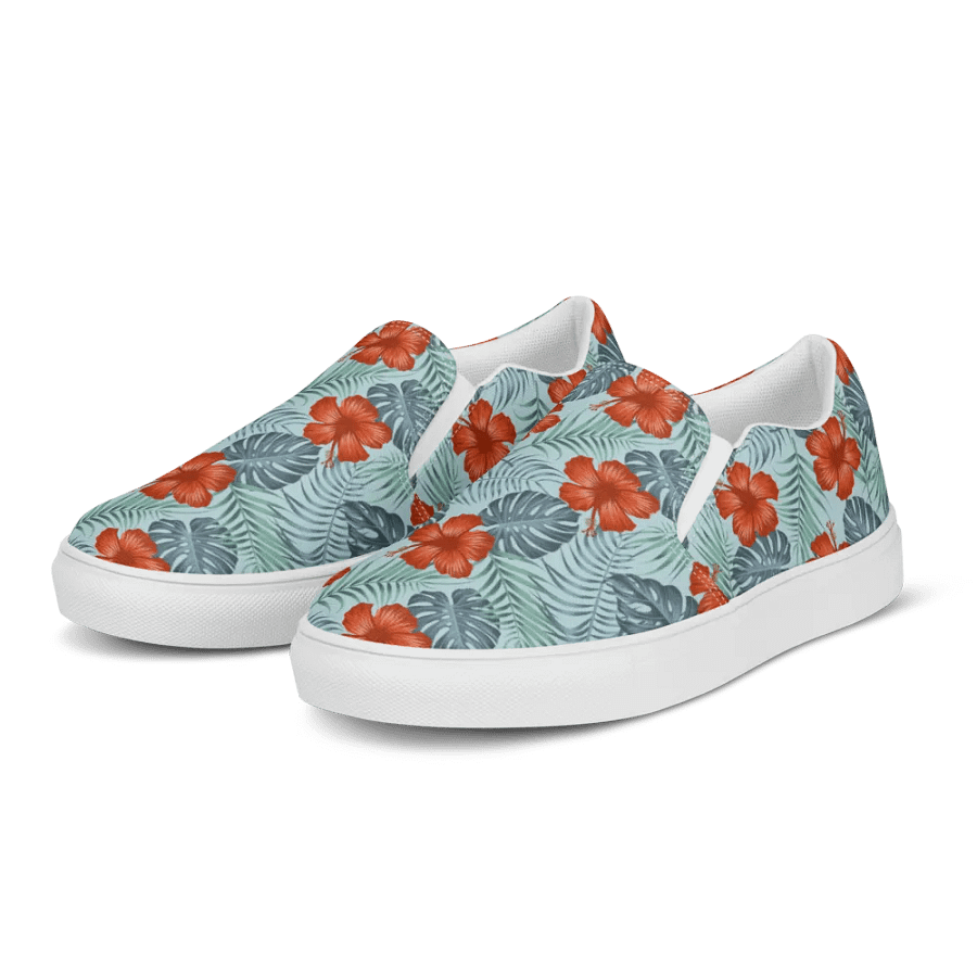 Palm Paradise | Women's Slip-On Canvas Shoes product image (3)