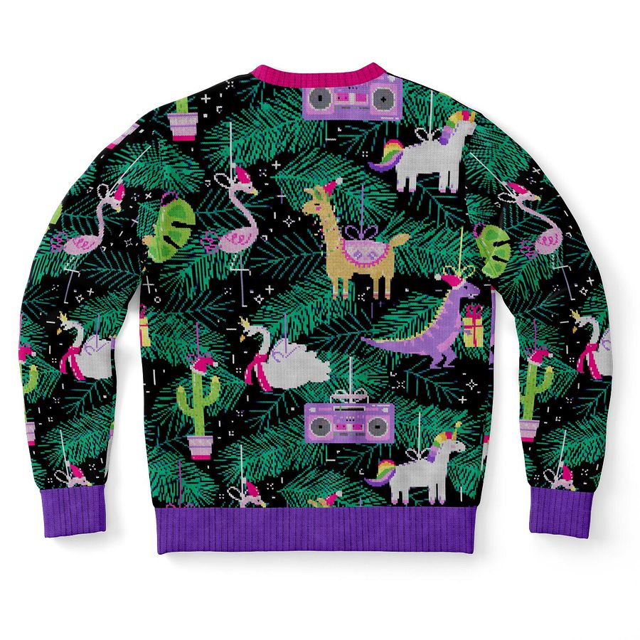 "Jingle Balls" Christmas Sweatshirt | Funny Adult Holiday Sweater | Unicorn Party Outfit | Festive Winter Outfit product image (10)