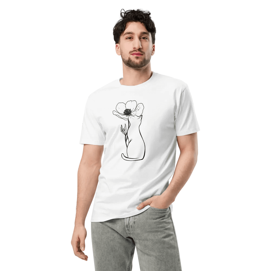 Anemone Cat Supreme Comfort Classic T-Shirt product image (18)