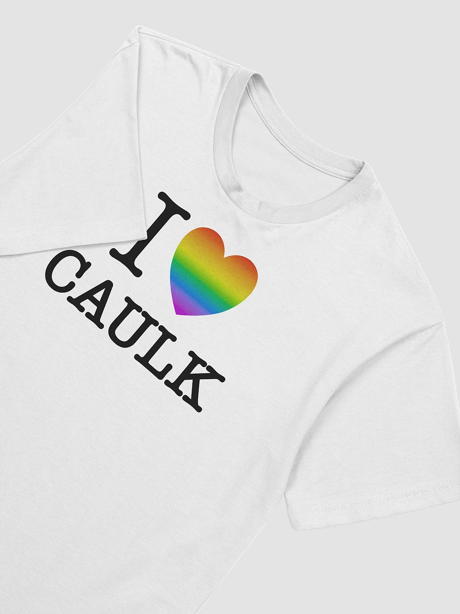 I LOVE CAULK Rainbow / Light Fitted Tee product image (2)
