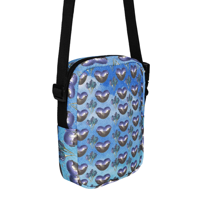 Reflective Hearts Crossbody Bag for GenZ ladies fashionistas product image (2)
