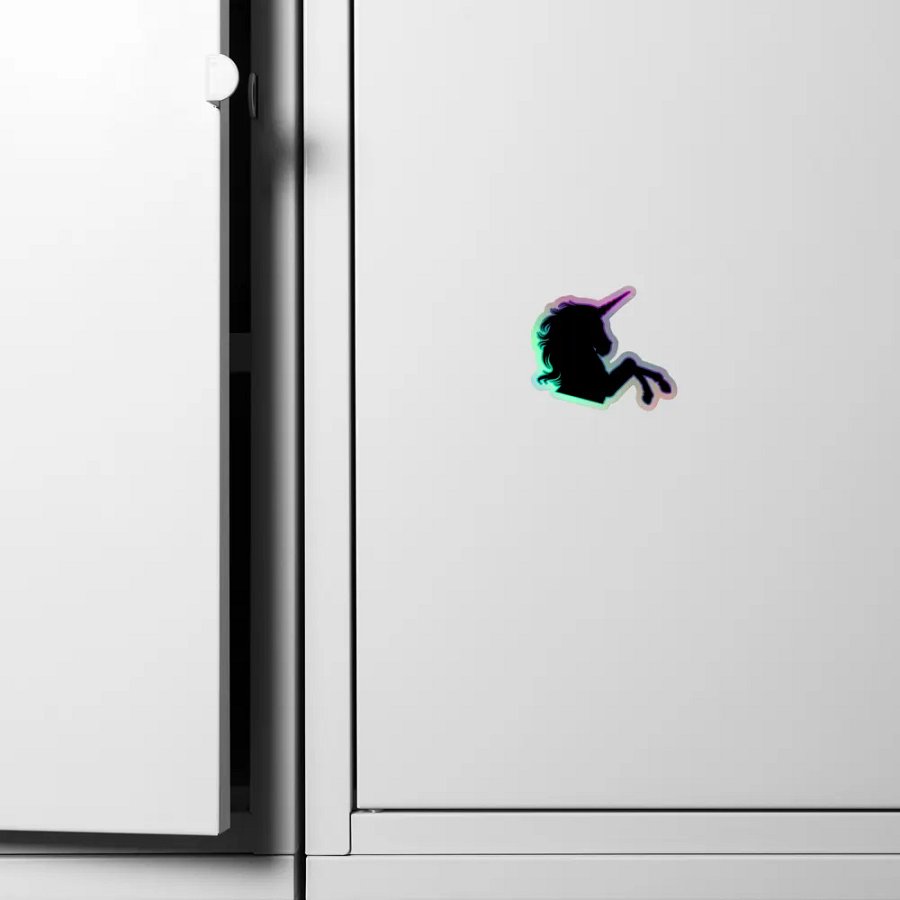 KindOfSmallish Unicorn Holographic Sticker product image (4)