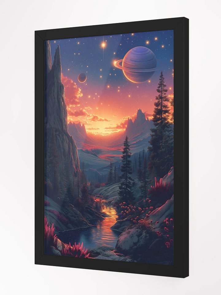 Stream through stardust - Captivating Framed Prints for a Memorable Guest Experience product image (2)