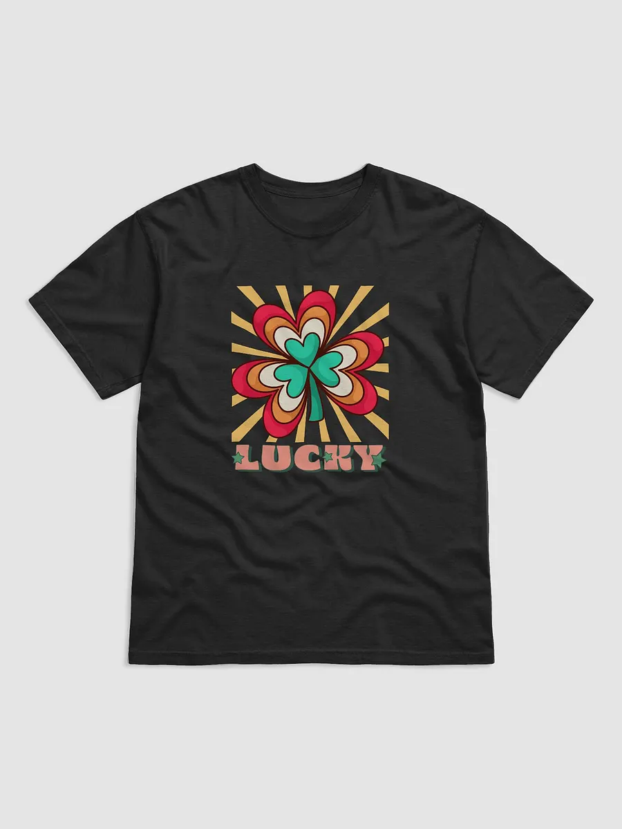 Radiant Luck Four-Leaf Clover T-Shirt product image (4)