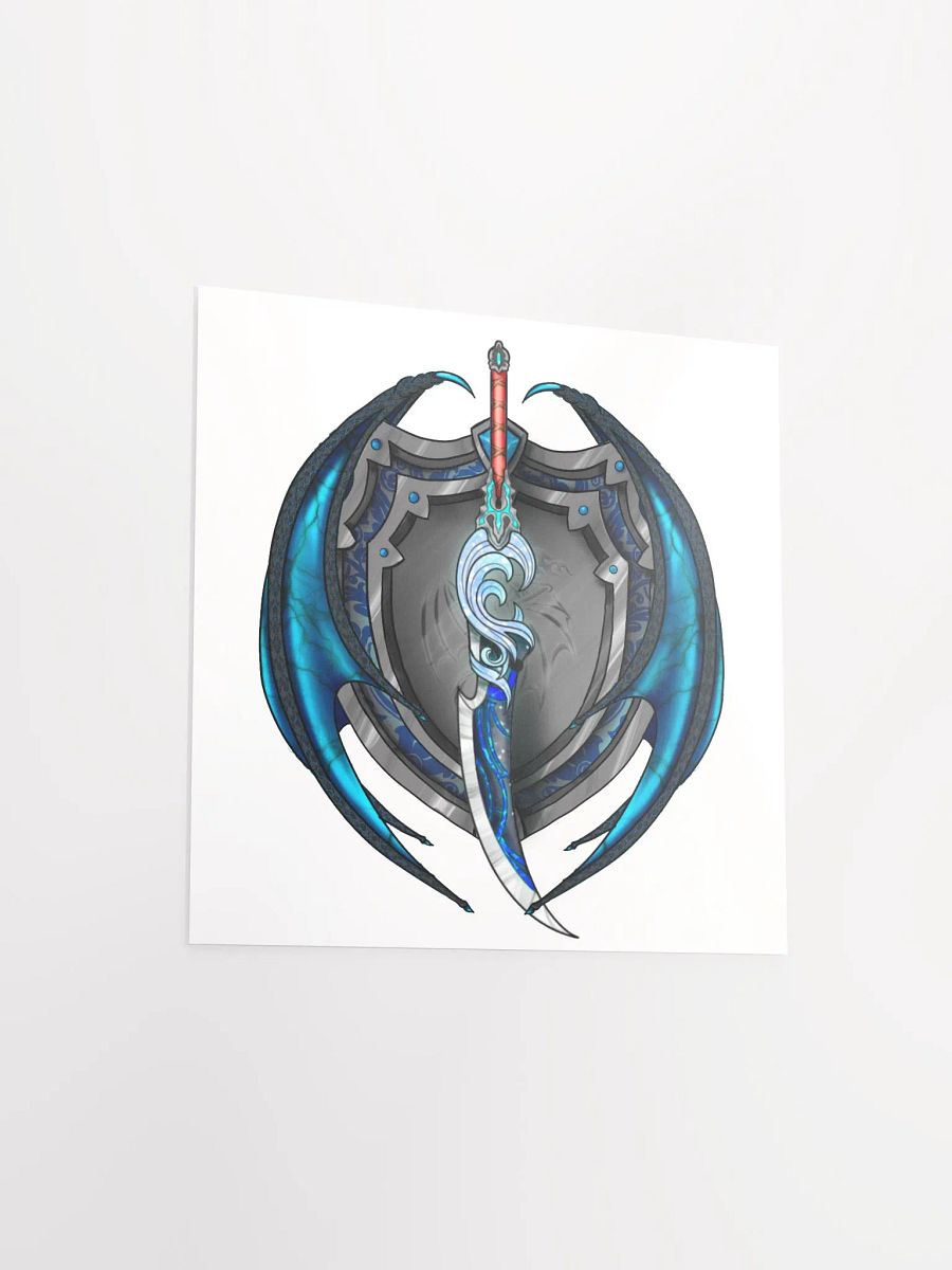 Azure Vice Captian Crest Print product image (3)