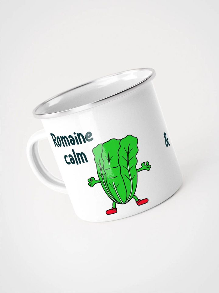 Romaine Calm & Curry On Enamel Mug product image (1)