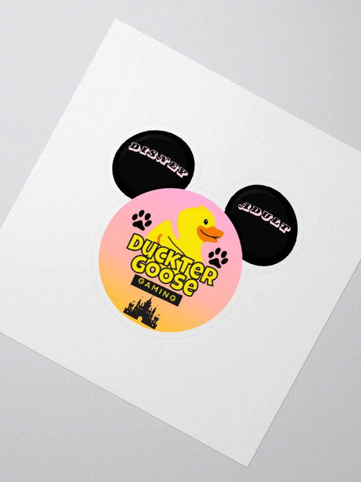 Ducktergoose Gaming Disney Adult Sticker product image (5)