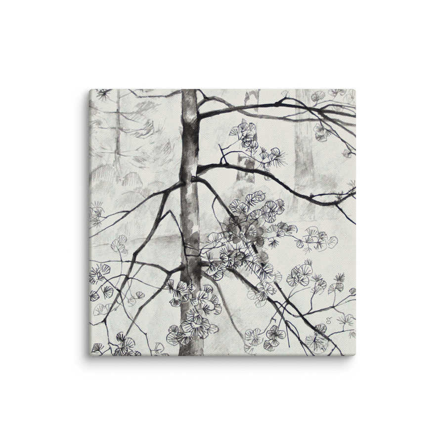 Eternal Growth Canvas - Young Pine Tree product image (1)