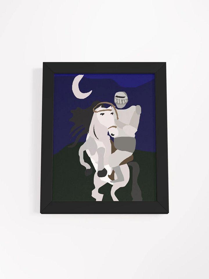 Knight On a Horse Framed Poster product image (10)