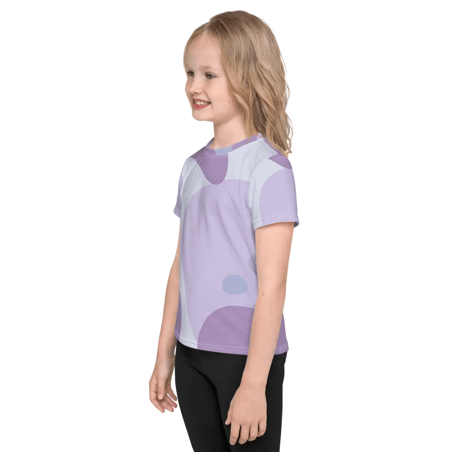 All-Over Print Kids Crew Neck T-Shirt product image (3)