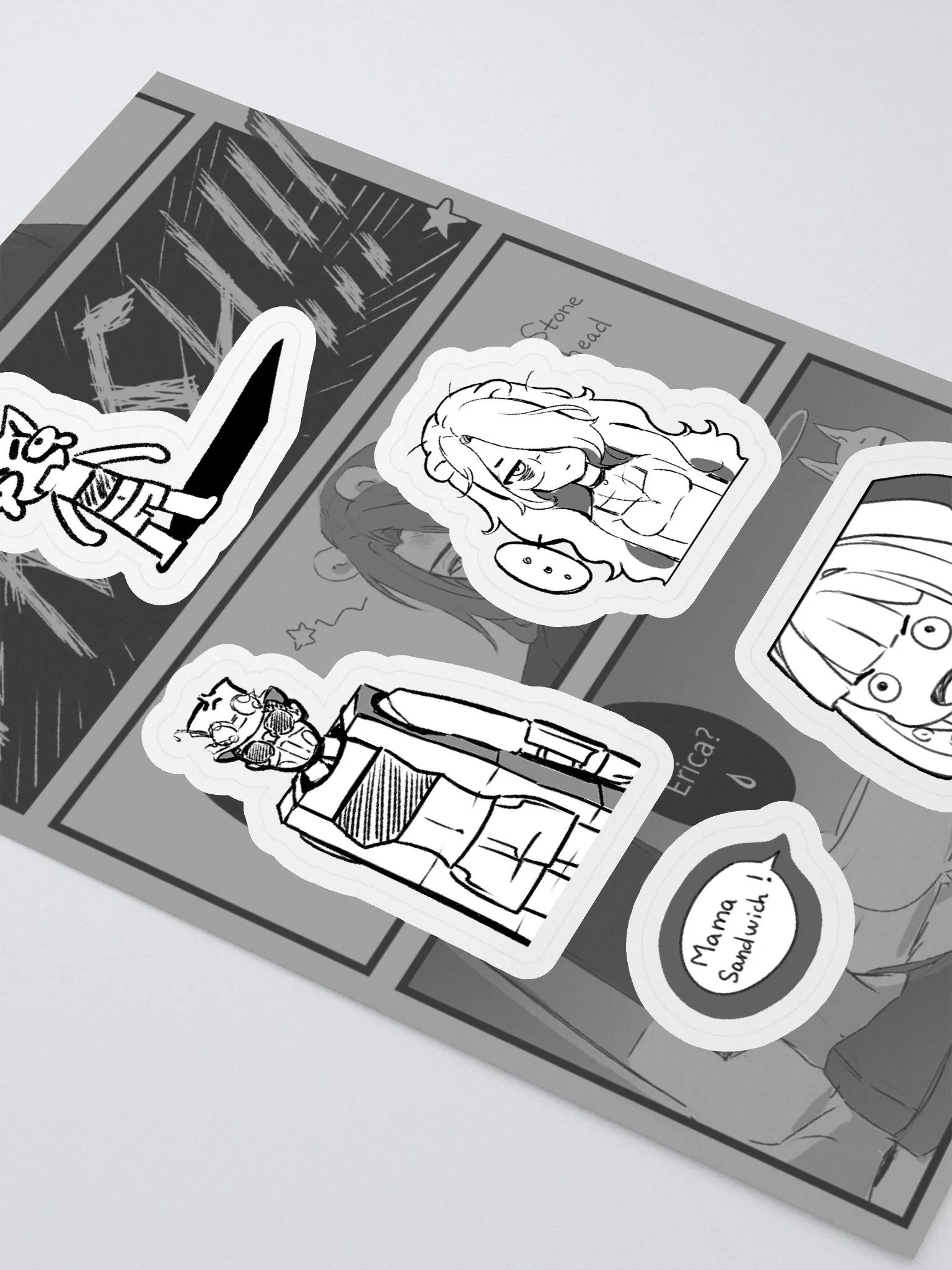 Slice-Of-Hika Stickers 2 product image (2)