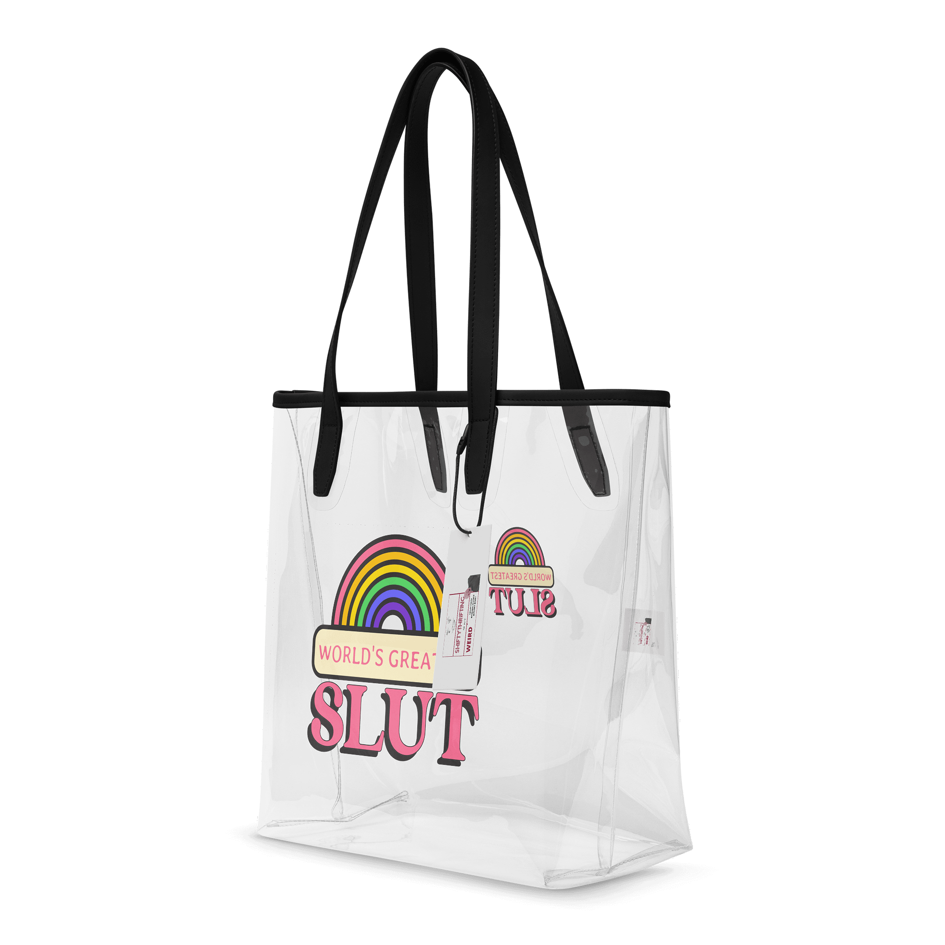 World's Greatest Slut clear tote product image (4)