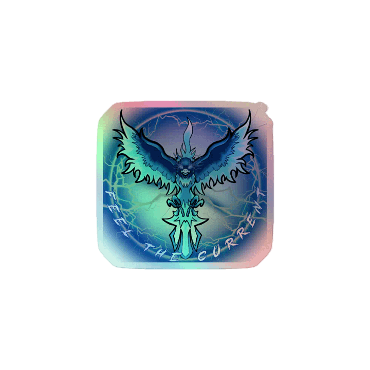 Electric Phoenix Holocut Stickers product image (1)