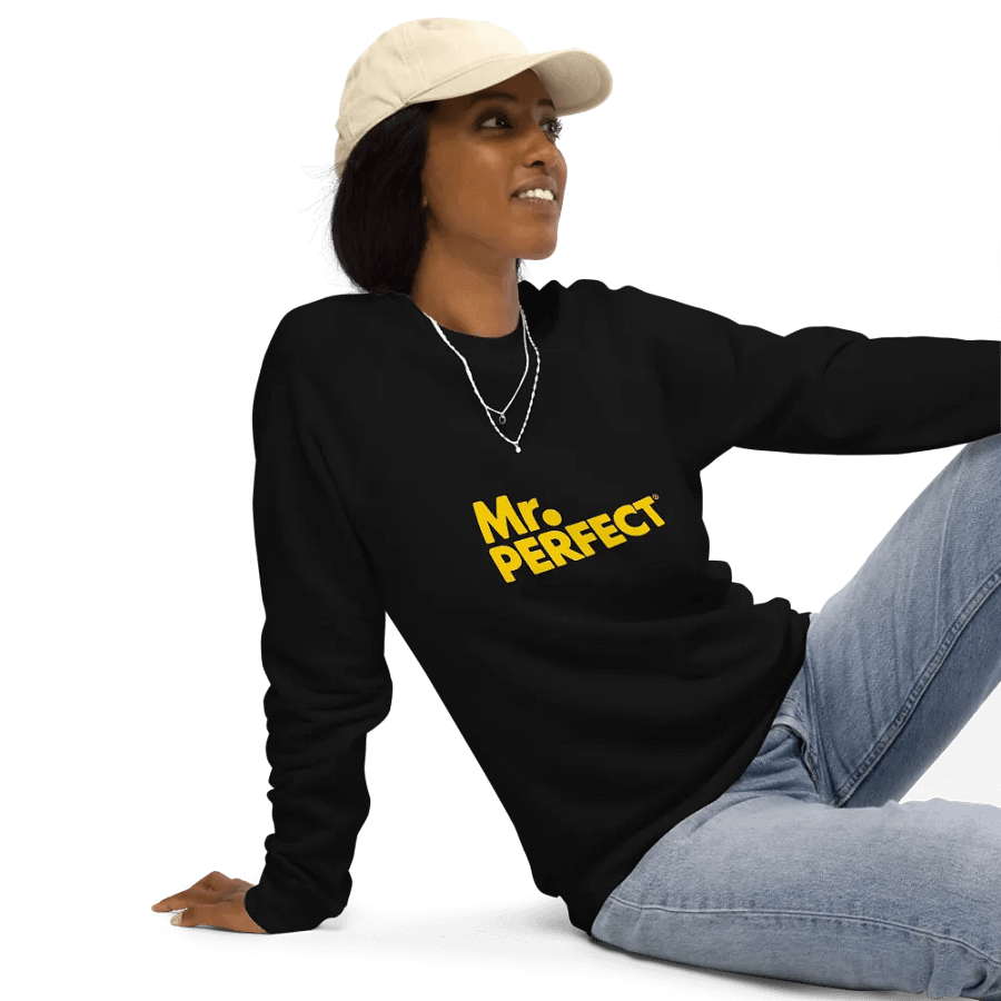 Mr. PERFECT Organic Raglan Sweatshirt product image (12)