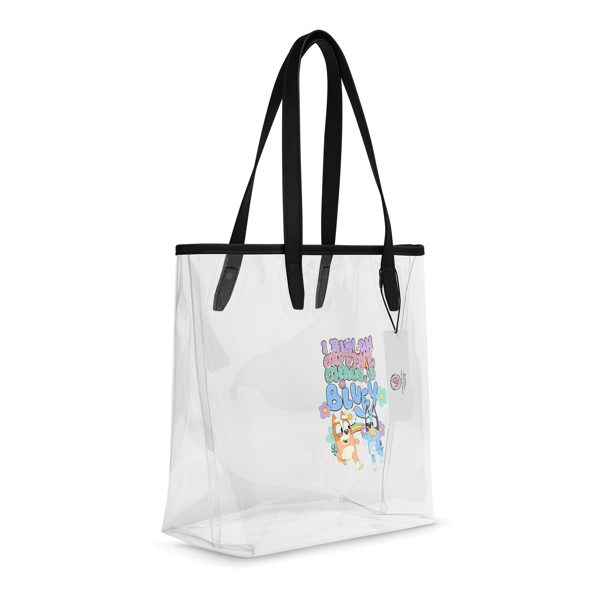 Chaos & Caffeine Clear Tote Bag product image (6)